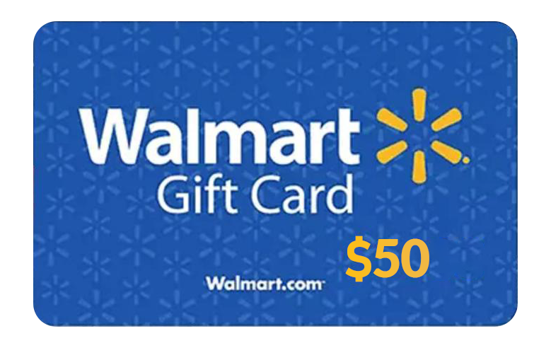 Walmart gift card $50